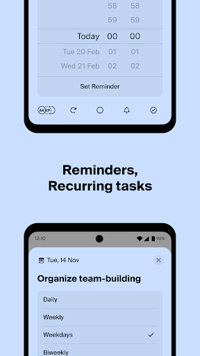 Tweek: Minimal To Do List Screen 3