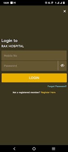 RAK Hospital Screenshot