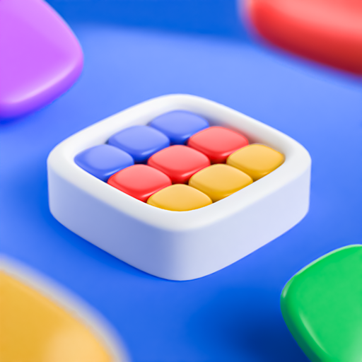Pixel Sort: Color Sorting Game Logo