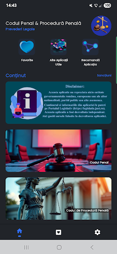 Codul Penal & Procedura Penala screenshot 0