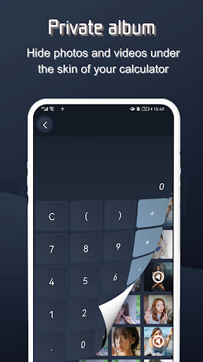 Android application Lock my photos & videos screenshort