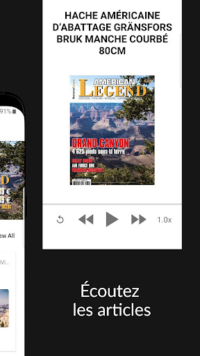 American Legend Magazine Screen 3