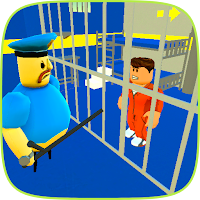 Escape barry Run : prison Obby
