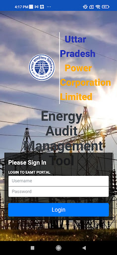Android application Energy Audit Management Tool screenshort
