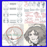Anime Drawing Tutorial Steps icon