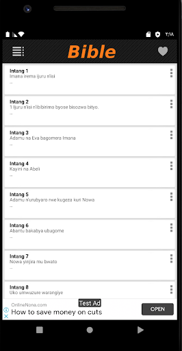 KinyaRwanda Bible (Audio) Screen 3