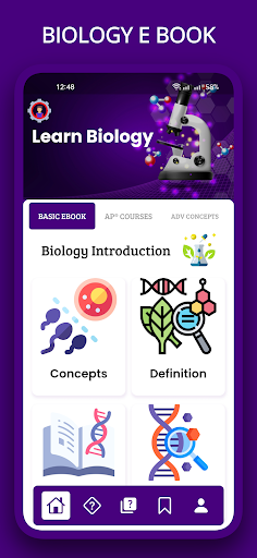 Screenshot of Learn Biology All Division
