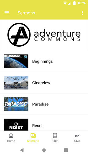 The Adventure Church Screen 2