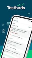 screenshot of Testbirds Companion