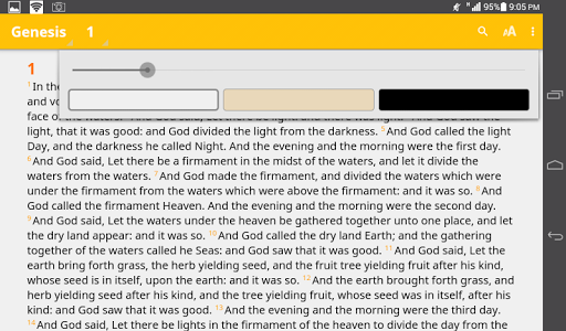 Android application Raamattu 1933/38+1776 Biblia screenshort