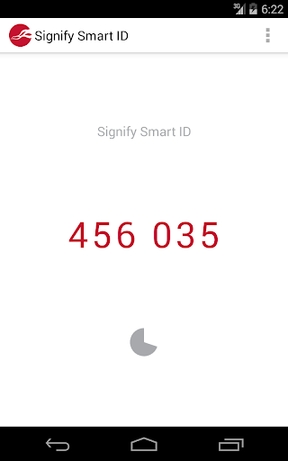 Signify Smart ID Screen 2