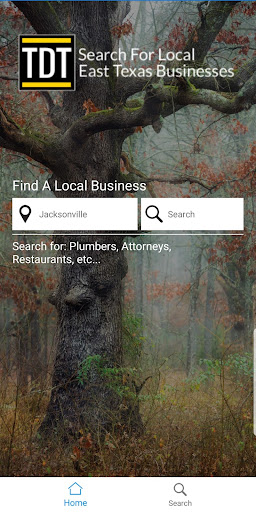 Android application TDT Local Search screenshort