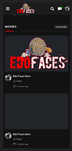 EdoFaces - Streaming Platform