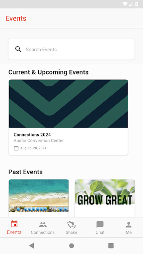 Great Dane Events Screen 2
