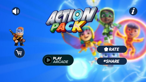 Android application Super Action Pack Adventure screenshort
