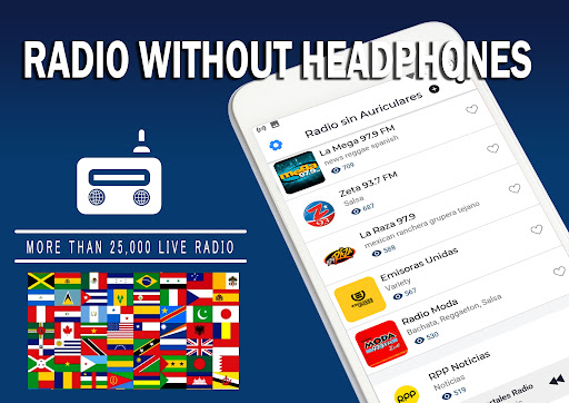 Android application Radio Without Headphones screenshort