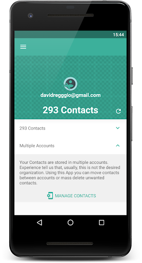 Android application Contacts Toolkit screenshort