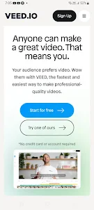 Veed - Create a perfect video