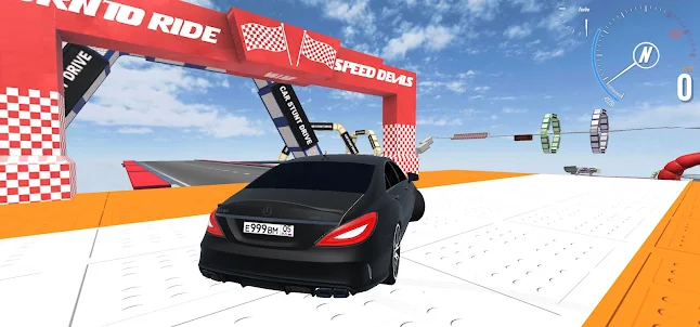 Car Stunt Drive : Краш Тест