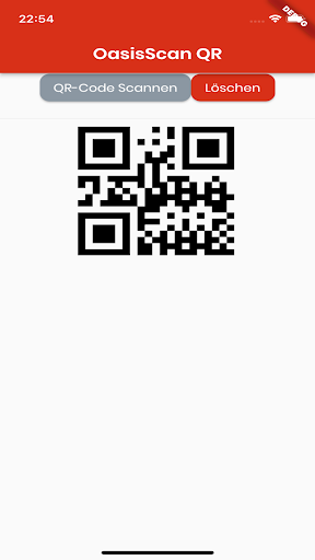 OasisScan QR Screen 3