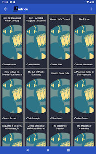 Audiobooks online Captura de pantalla