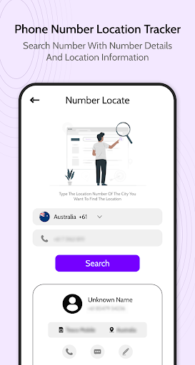 Phone Number Location Tracker Screen 2