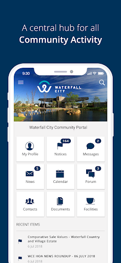Android application Community Portal screenshort