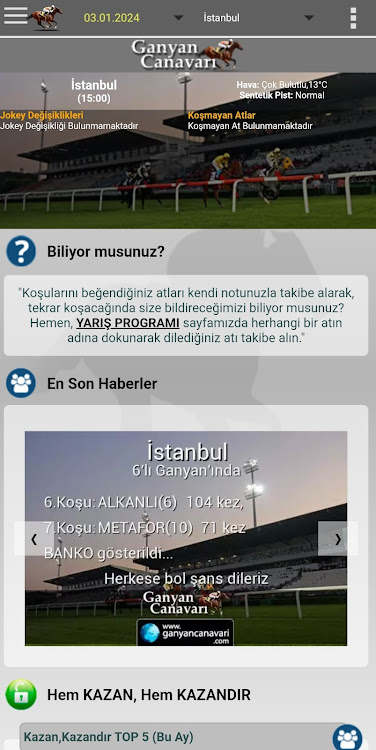 Ganyan Canavarı - At Yarışları - 4.0.5 - (Android)