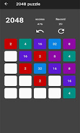 2048 puzzle poster 3