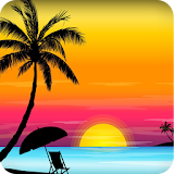 Free HD Sunset Wallpaper icon