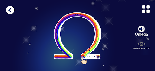 Android application Greek Alphabet Writing screenshort