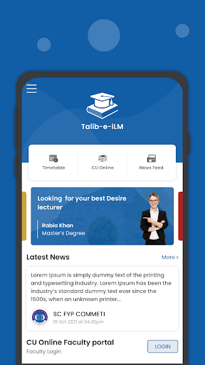 CUI Timetable Screenshot 1 - AppWisp.com