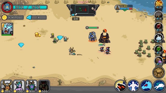 Captura de tela do Defender Battle Premium