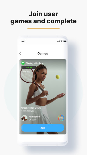 Screenshot of Tennisist: tennis players app