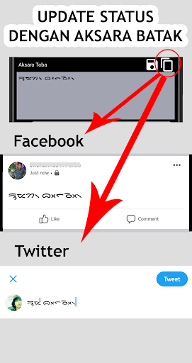 Android application Aksara Batak screenshort