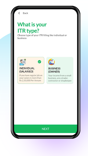 My Tax Support Screen 3