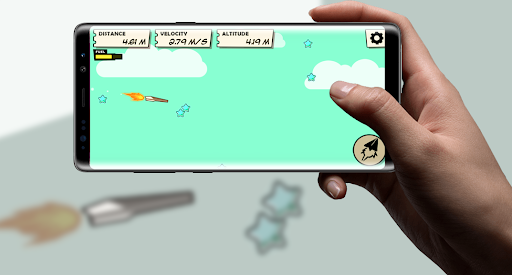 Android application Paper Plane Flight screenshort