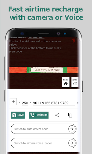 Airtime loader and scanner and a