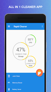 Rapid Cleaner Pro Ekran görüntüsü