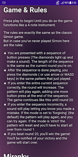 Diamond Game Screen 3