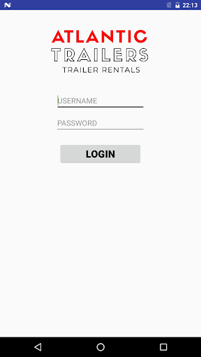 Android application Trailer Hire DS screenshort