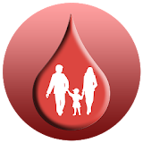 Blood group of your baby. icon