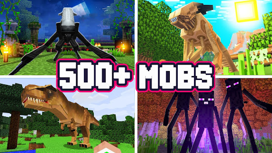 500 Mobs for Minecraft PE 1.0.2 APK screenshots 4