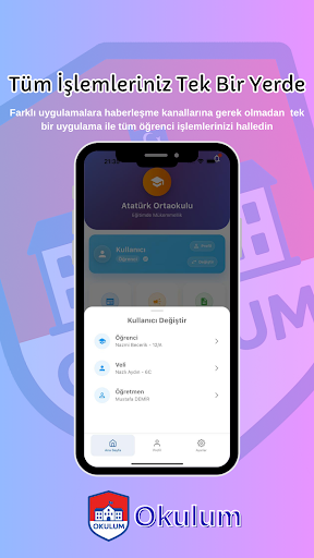 Okulum | Veli & Öğretmen ekran görüntüsü