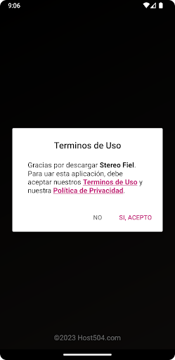 Android application Stereo Fiel Radio screenshort