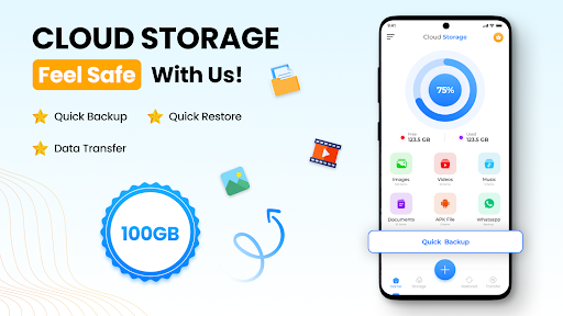 Cloud storage: Cloud backup screenshot 5