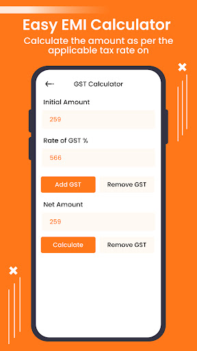 Easy EMI Loan Calculator Screen 2