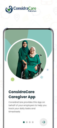 Android application ConsidraCare Caregiver PK screenshort
