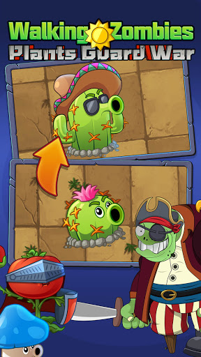Walking Zombies-Plants Guard War