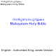 Malayalam Bible : Malayalam/English Download on Windows